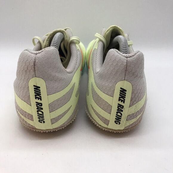 Nike Zoom Rival S 9 Track Spikes Men's 12 Barely Volt Hyper Orange 907564-701 - Picture 4 of 13